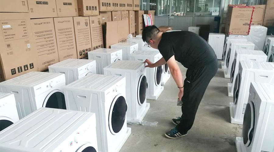 驗貨嚴謹！客戶德國KLARSTEIN對金環(huán)電器衣物烘干機代工質量好評